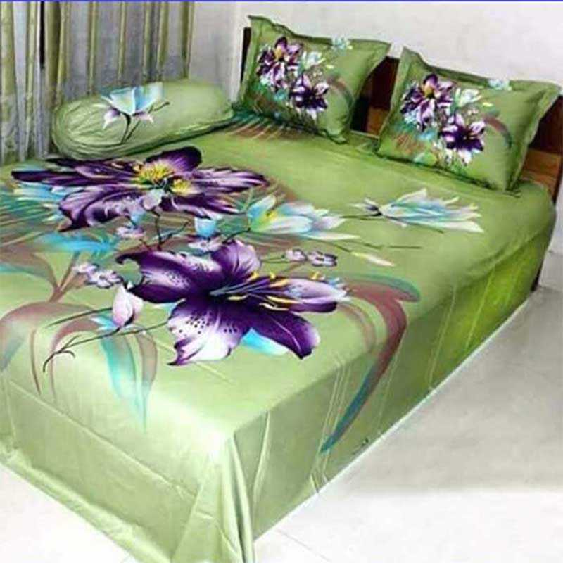 Cotton King Size Bed Sheet Set